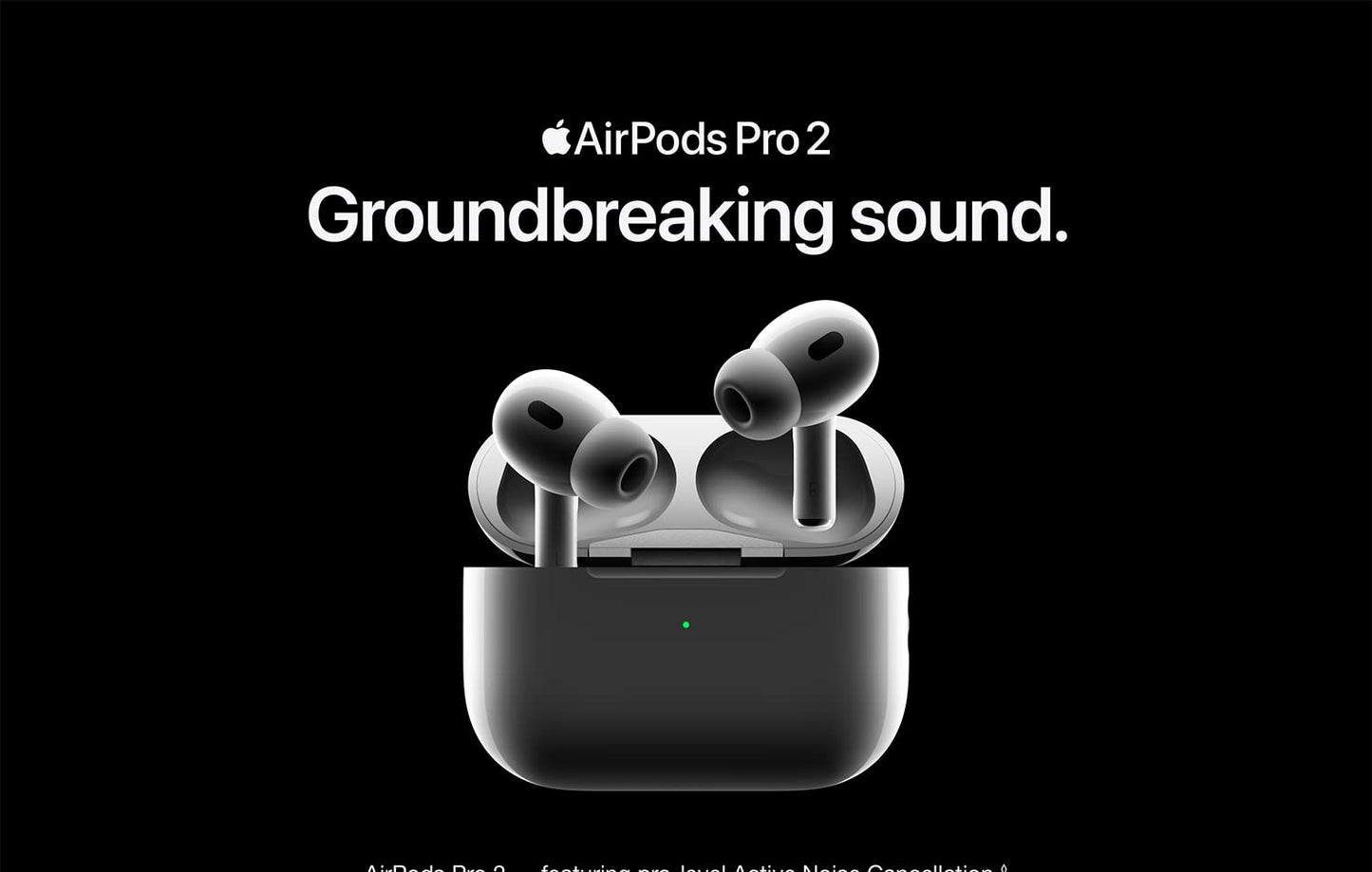 Apple AirPods Pro 2 Wireless Earbuds, Bluetooth , Active Noise Cancellation