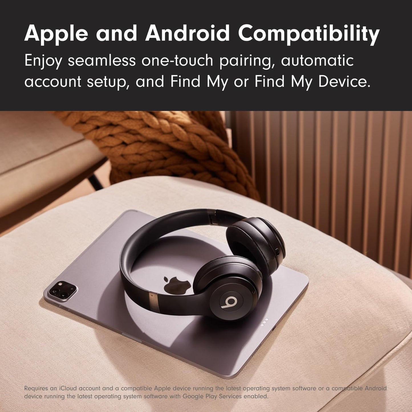 Beats Solo 4 - Wireless Bluetooth On-Ear Headphones, Matte Black