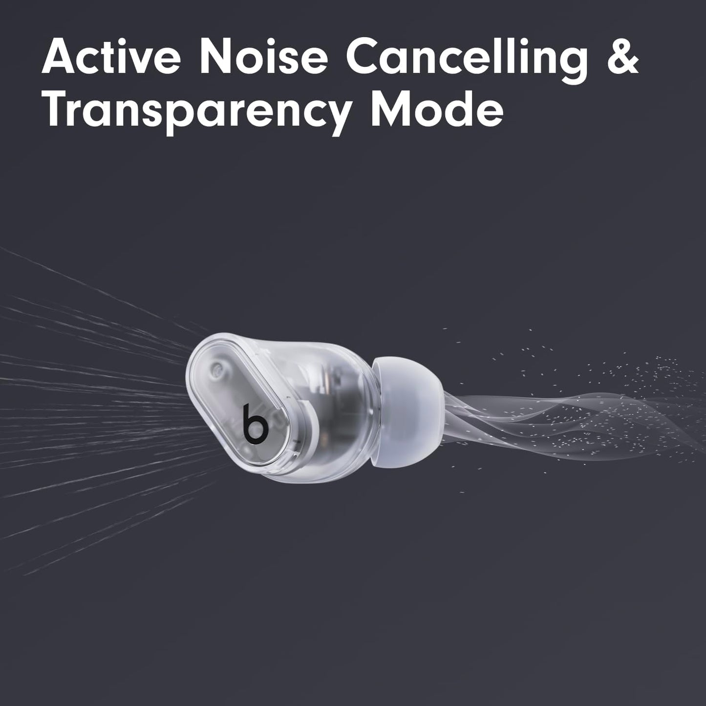 Beats Studio Buds + Transparent Wireless Noise Cancelling Earbuds, Apple & Android Compatibility