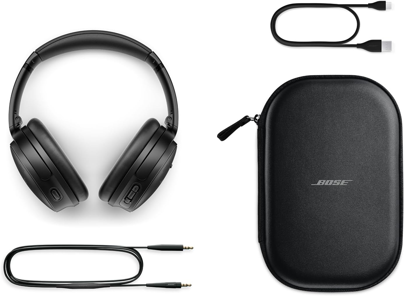Bose QuietComfort Bluetooth Headphones Noise Cancelling and Mic