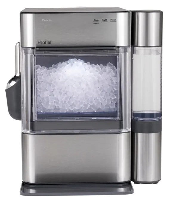 GE Opal 2.0 Nugget Ice Maker, Stainless Steel