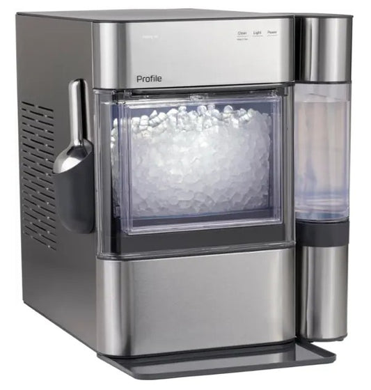 GE Opal 2.0 Nugget Ice Maker, Stainless Steel