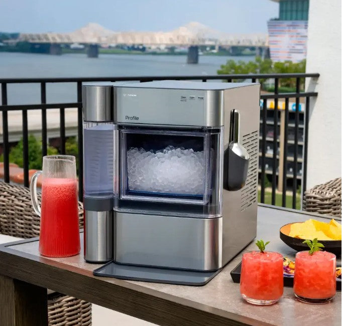 GE Opal 2.0 Nugget Ice Maker, Stainless Steel