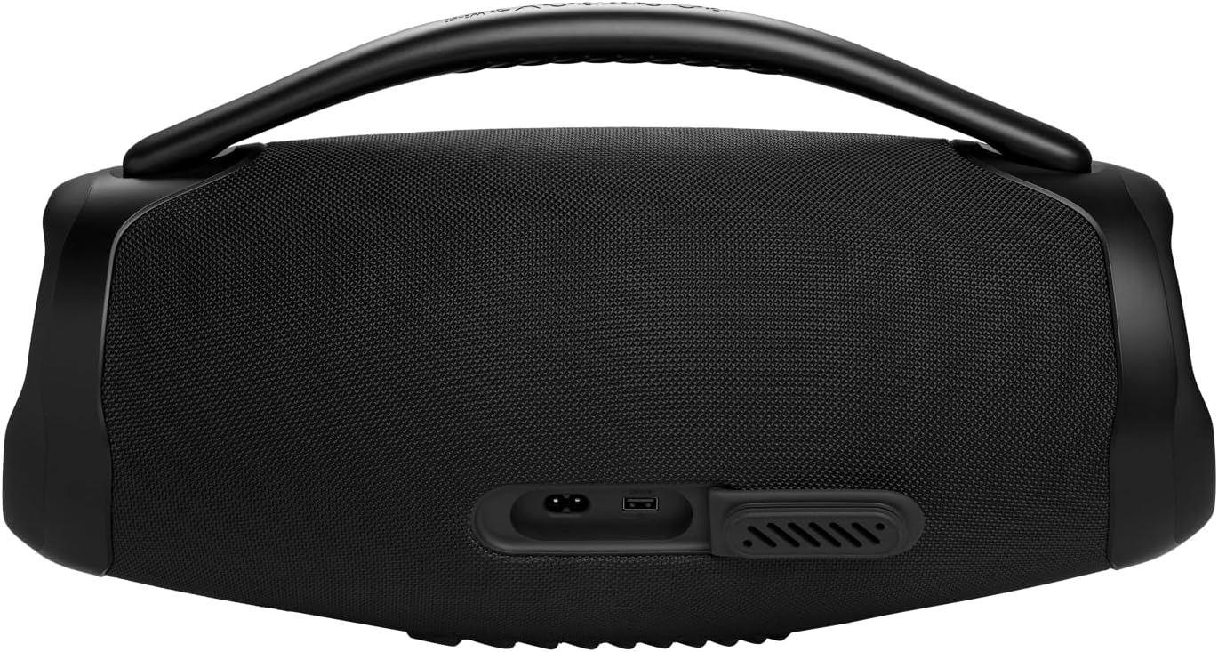 JBL Boombox 3 Black Portable Bluetooth Speaker with Massive Sound