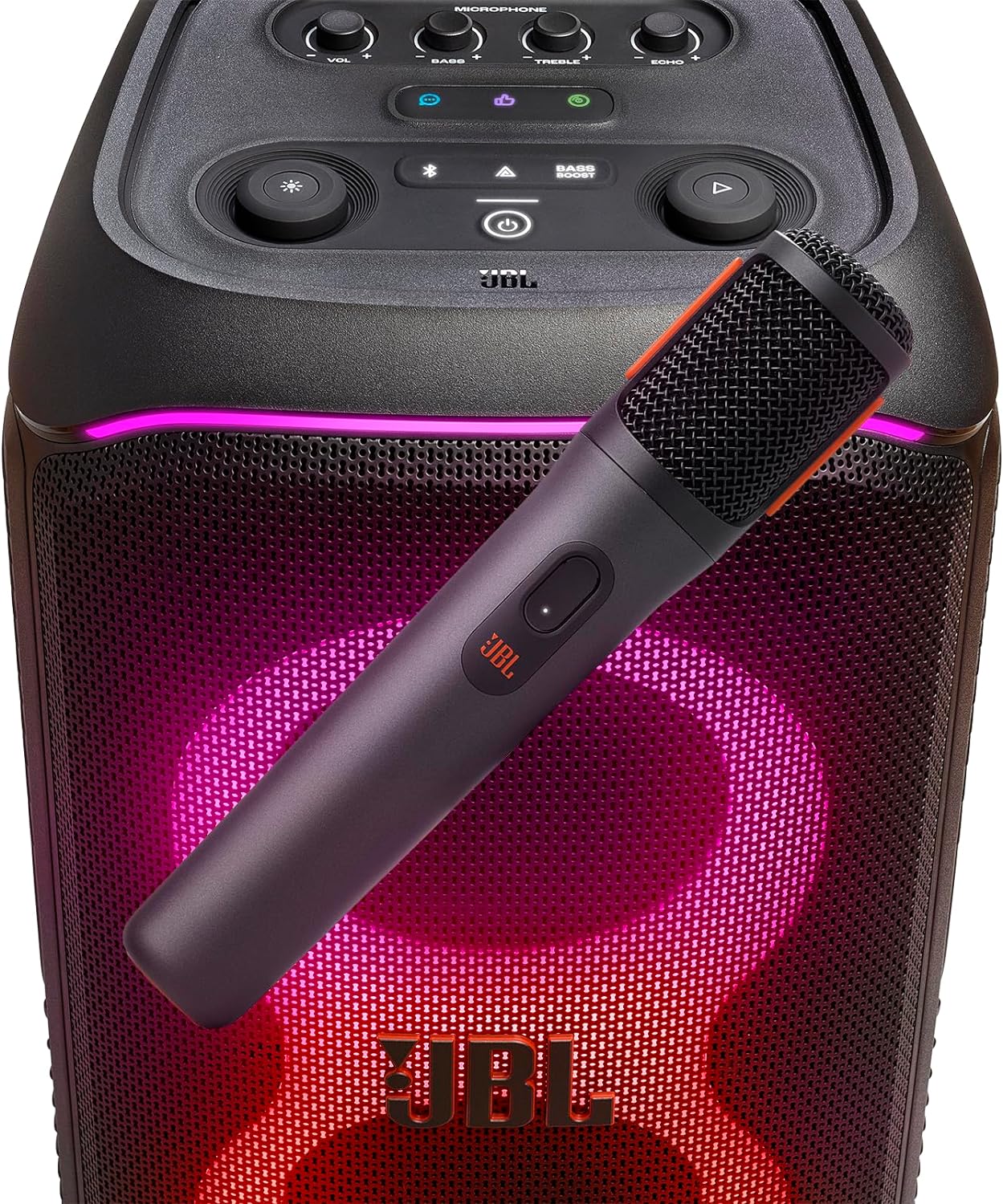 JBL PartyBox 120 Wireless Speaker with Microphones (Black)