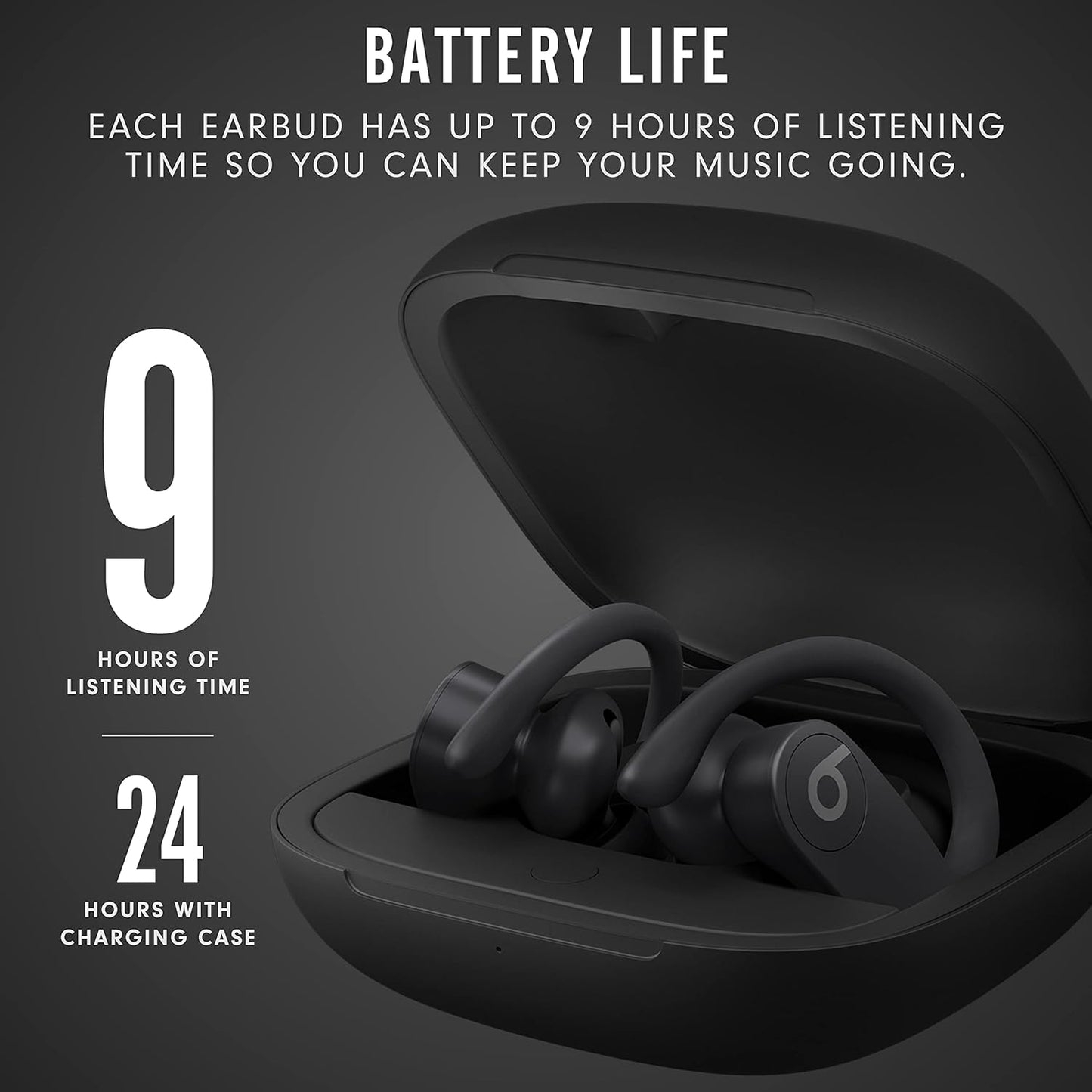 Powerbeats Pro Wireless Earbuds Bluetooth Earphone 9 hours of listening time