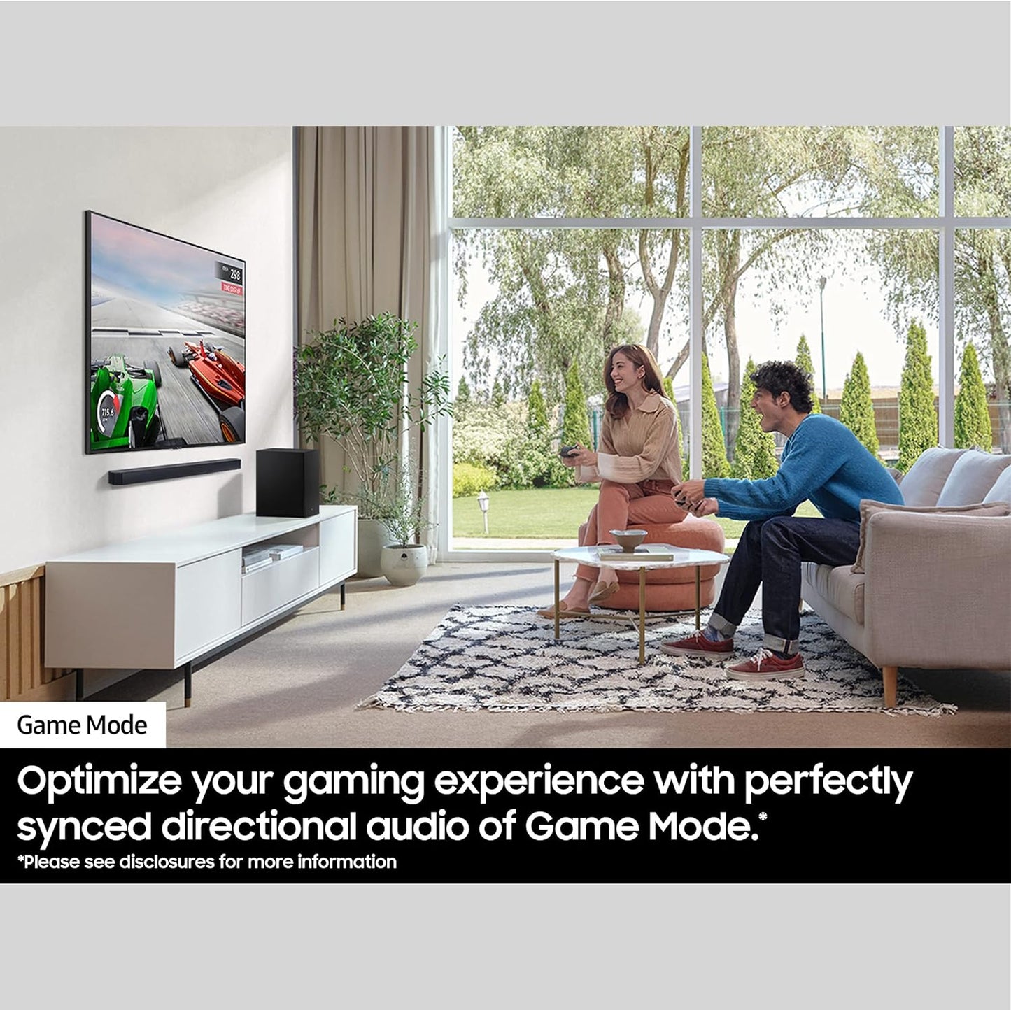 Samsung HW-Q60CC 3.1.2 ch Soundbar & Sub w/ Dolby Atmos & Q-Symphony