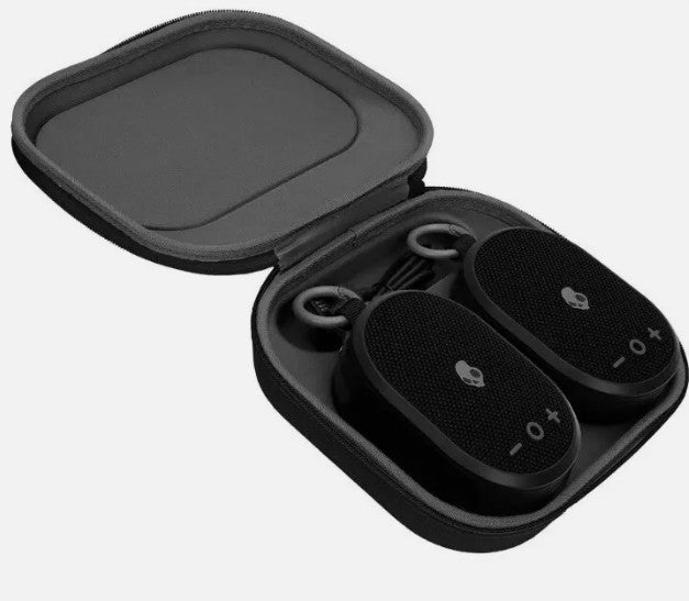 Skullcandy Kilo Wireless Waterproof Bluetooth Speaker with Case Bundle, 2-pack
