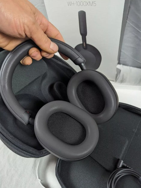 Sony WH1000XM5/B Wireless Noise Canceling Headphones (Black)
