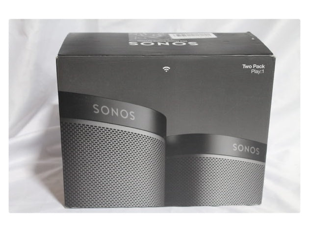 Sonos Play:1 2-Room Wireless Smart Speakers for Streaming Music (Open Box) Never Use